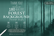 Procreate Forest Background Textures, a Brush Add-On by HopeArtIllustration (Thumbnail 8 of 9)