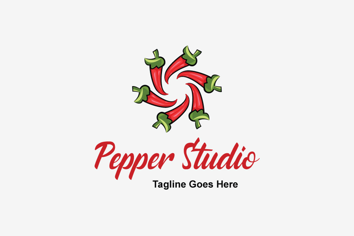 Pepper Studio Logo, a Branding & Logo Template by MotionMount (Photo 1 of 5)