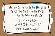 Creamy Sauce Font, a Handwritten Font by Timurtype (Thumbnail 7 of 8)