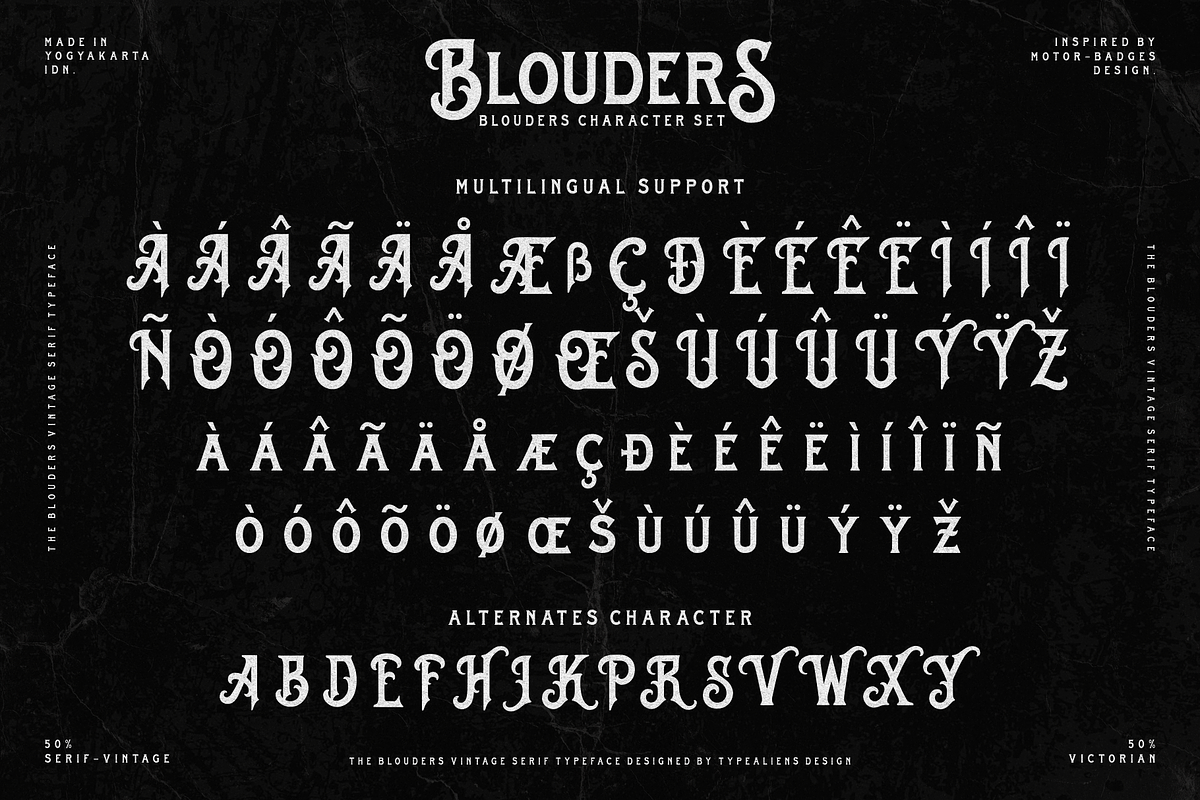 OKA - Blouders, a Serif Font by ilhamtaro (Photo 9 of 10)