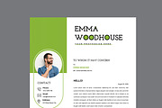 Resume Template Design Layout, a Resume Template by MightyDesign (Thumbnail 4 of 8)