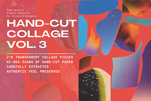 Hand Cut Collage Vol. 3