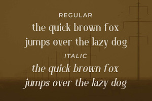 Portile Creative Serif Typeface