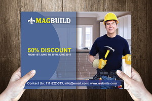Constructo Post Card Template