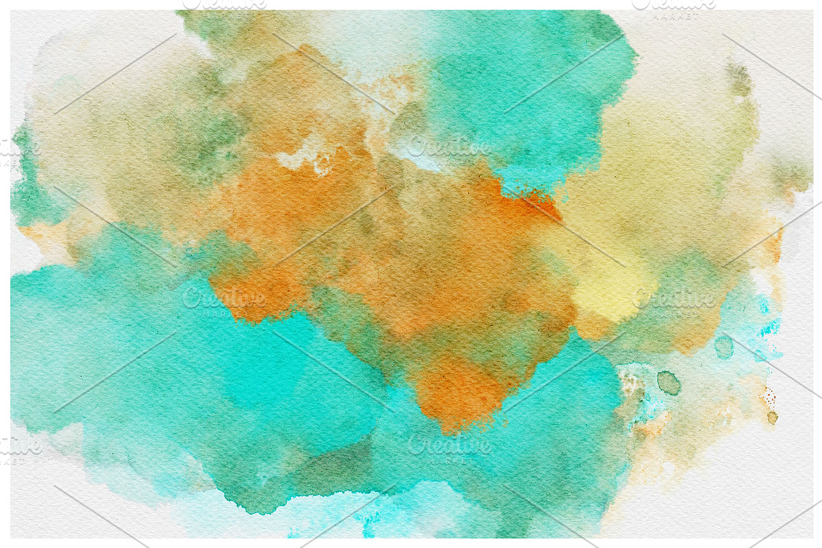 Hand drawn watercolor backgrounds, a Texture Graphic by Deveze Art & Co (Photo 5 of 13)