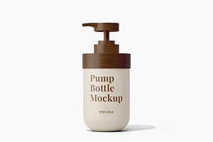 Pump Bottle Mockup