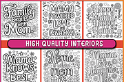 Mom Life Quotes Coloring Book, a Decorative Illustration by Ink Gallery (Thumbnail 4 of 6)