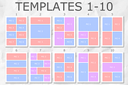Photoshop Collage Templates PSD PSDS, a Card Template by Supremer Studio (Thumbnail 2 of 6)