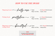Charlotte Stylish Modern Calligraphy, a Handwritten Font by Myn Type (Thumbnail 8 of 19)