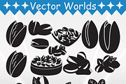 Pistachio Seed SVG, Seed SVG, an Object Graphic by VectorWorlds (Thumbnail 3 of 3)