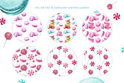 Watercolor Candy shop, an Illustration by YuliaBiser (Thumbnail 7 of 9)