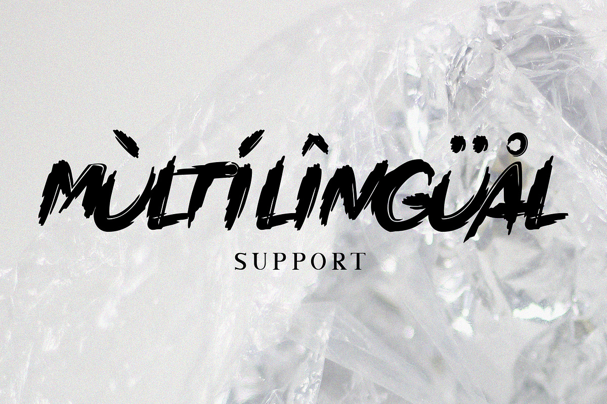 The Bronkids // Brush Font preview 4