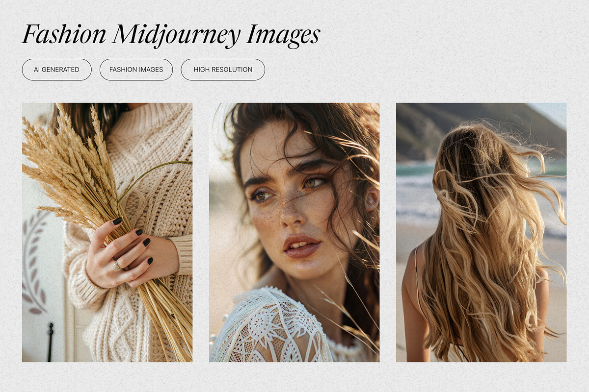 Midjourney Aesthetic Photo Pack, a Beauty & Fashion Photo by Helospace (Photo 2 of 10)