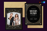 New Years Eve Invitation Flyer, a Flyer Template by BrandPacks (Thumbnail 2 of 5)