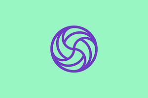 abstract swirl loop vortex logo, a Branding & Logo Template by Rasagama Studio