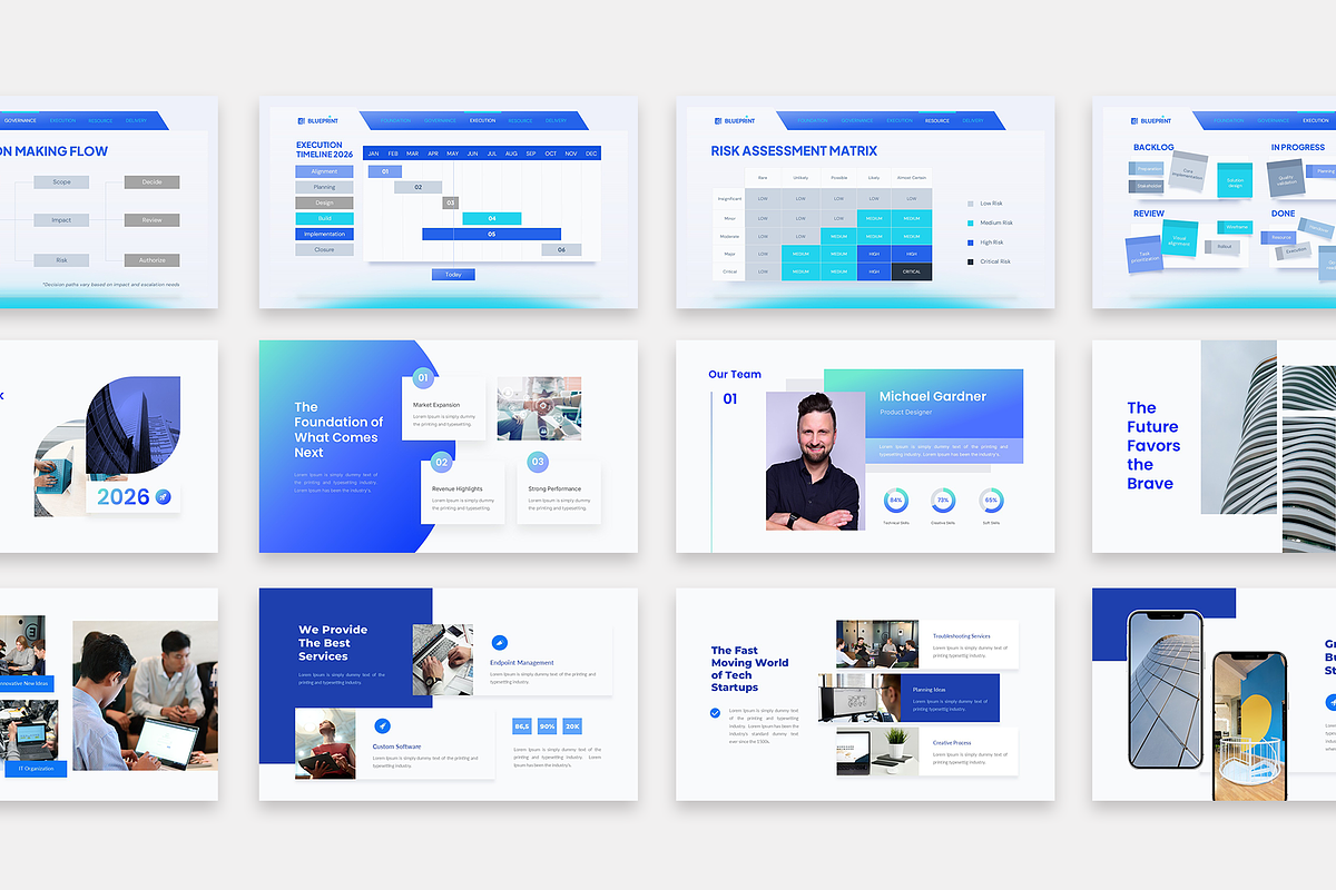 Corporate Bundle-PowerPoint Version, a Presentation Template by New Coral Design (Photo 20 of 23)