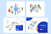 Isometric Travel Illustrations, an iPhone Mockup by Boyko Pictures (Thumbnail 8 of 10)