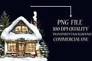Chic Neon Red Christmas Clipart, an Illustration by Libby Wishes (Thumbnail 5 of 7)