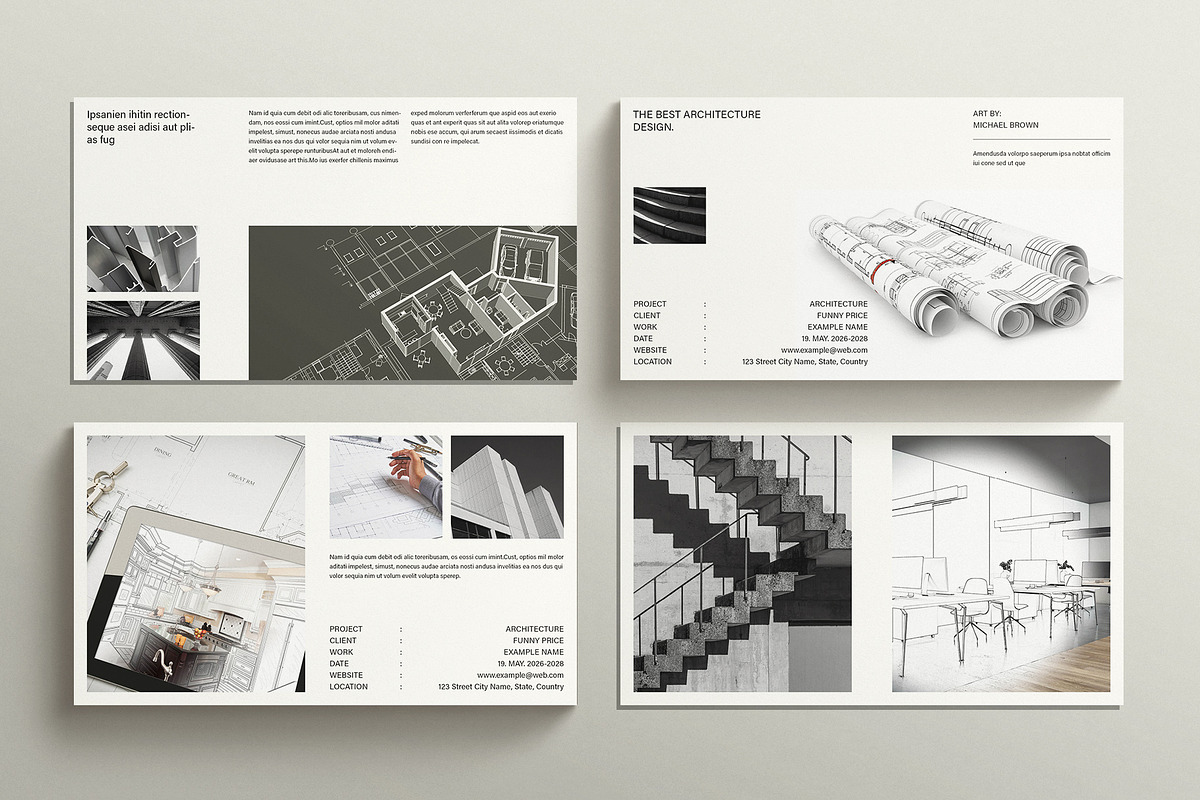 Architecture Presentation Template, a Presentation Template by E-Type (Photo 5 of 6)