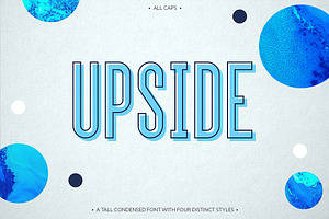Upside - Complete Family (4 fonts)