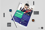 Scholarship Program Flyer Template, a Flyer Template by Aam360 (Thumbnail 3 of 3)