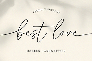 Best Love - A Romantic Font
