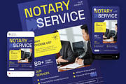 Notary Service Flyer Set, a Flyer Template by Annora Studio (Thumbnail 6 of 6)