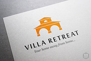 Villa Retreat Logo Template, a Branding & Logo Template by WebCraft (Thumbnail 2 of 4)