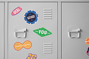 Sticker Mockup Machine, a Stationery Template by Mocku (Thumbnail 9 of 16)