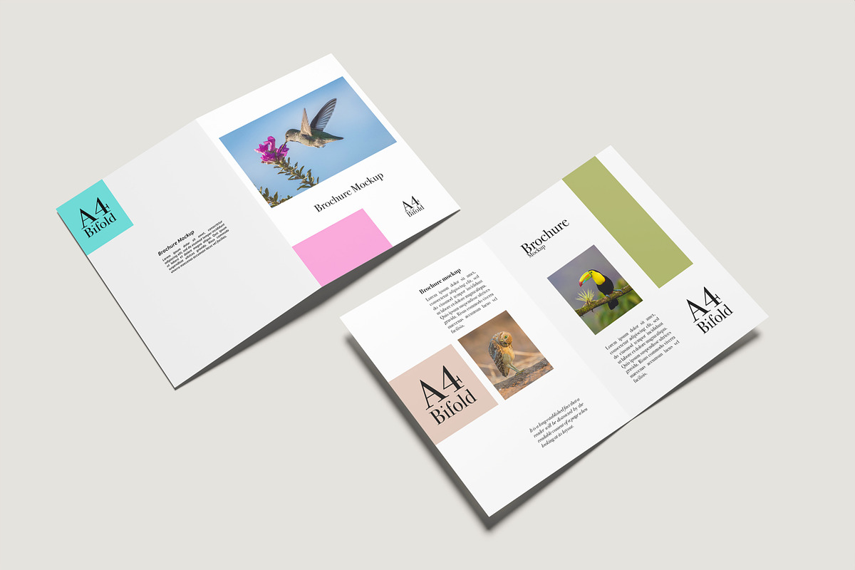 8 PSD - Brochure A4 Bifold Mockup, a Print Template by rahmatmoscae (Photo 7 of 8)