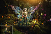 Colorful Fairy Wings, a Texture Graphic by HappyNews (Thumbnail 7 of 10)