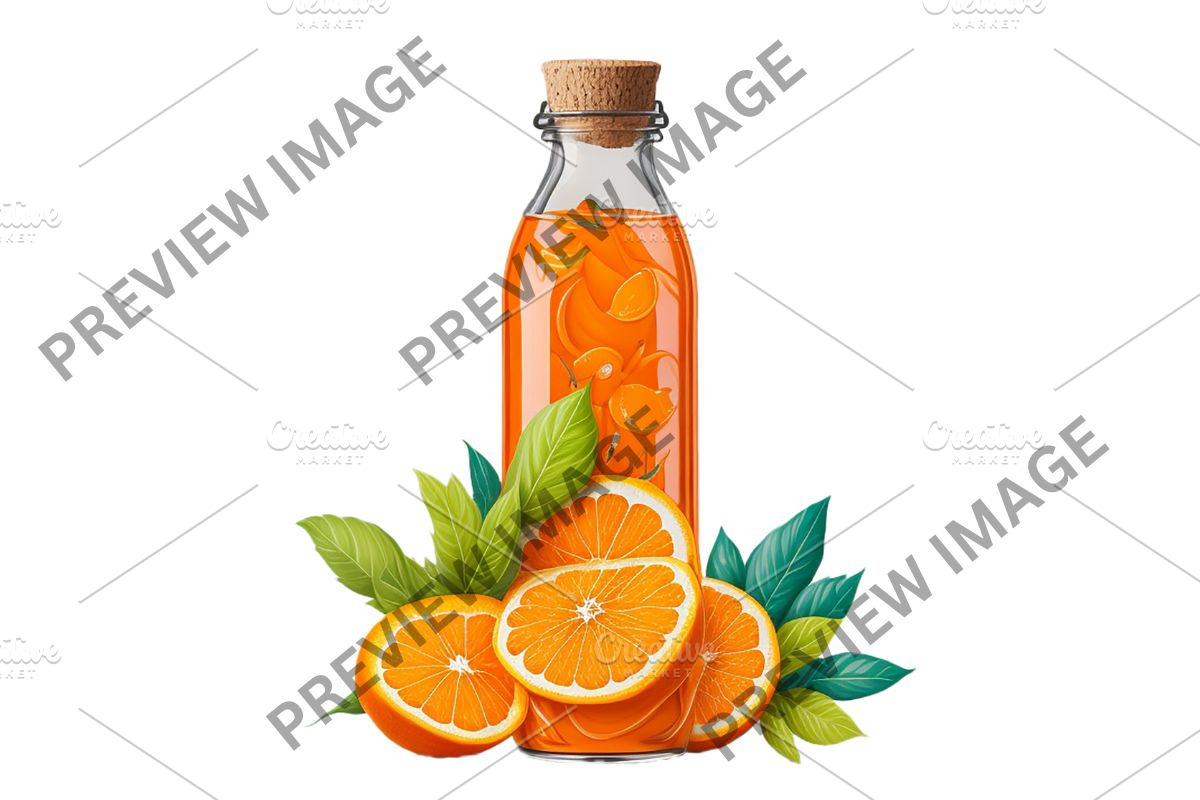 Watercolor Orange Clipart, a Graphic by HillTract (Photo 4 of 5)