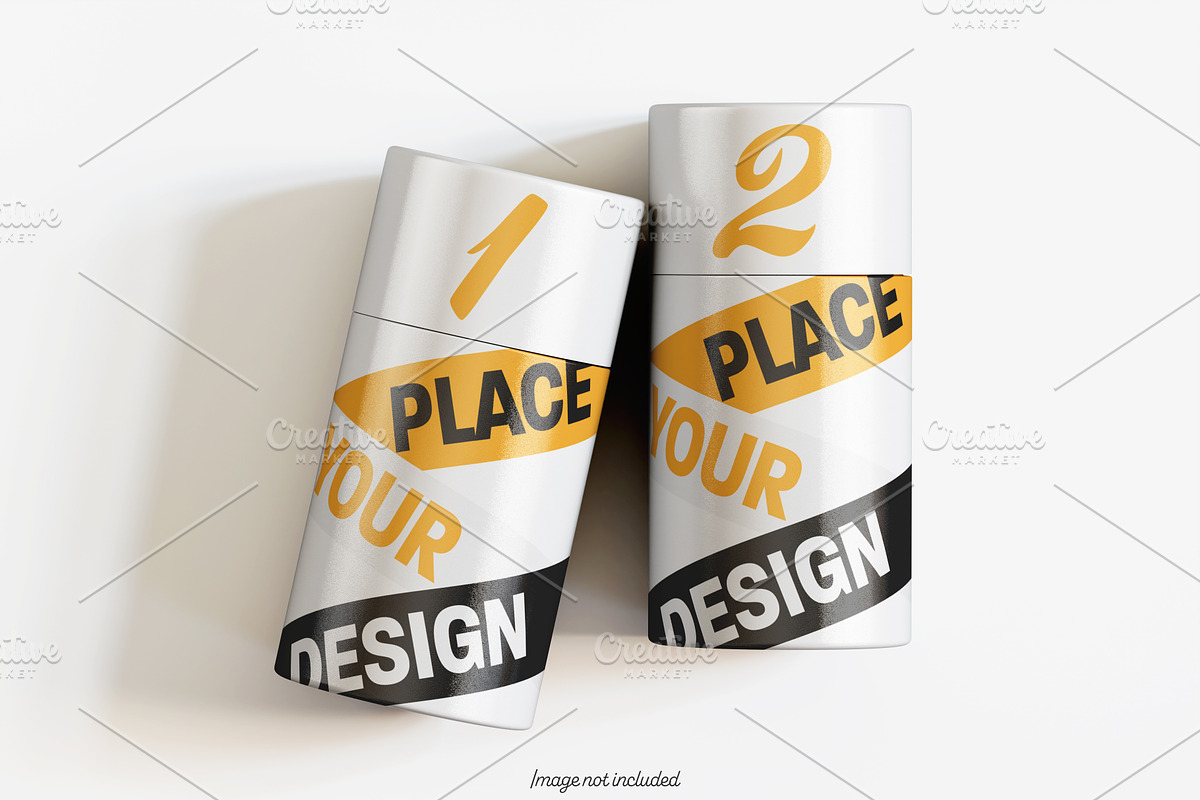 Paper tube mockup bundles V1, a Packaging Mockup by Ambo Ampeng (Photo 25 of 26)