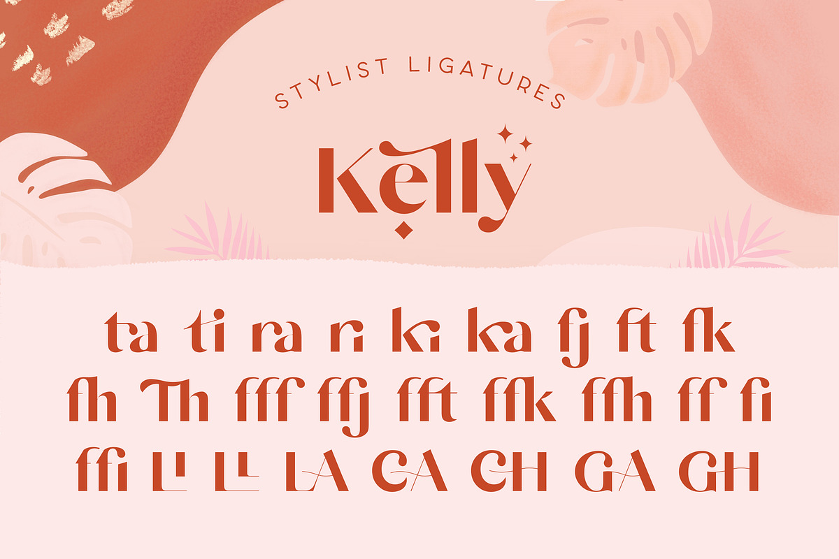 Kelly - Classy Sans Serif, a Sans Serif Font by Kaligra.co (Photo 35 of 38)