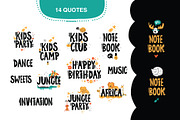 KIDS ZONE. 24 vector frames template, an Animal Illustration by Maru_art (Thumbnail 3 of 7)