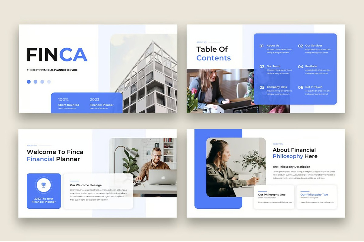 Finca - Financial Planner Keynote, a Presentation Template by Fit-tee (Photo 3 of 6)