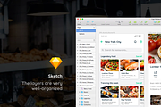 Capi Restaurant UI Kit iOS iphone X, an App Template by Capi Product (Thumbnail 5 of 8)