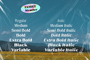 Behind The Nineties Sans 12 Fonts, a Sans Serif Font by Casloop Studio (Thumbnail 2 of 10)