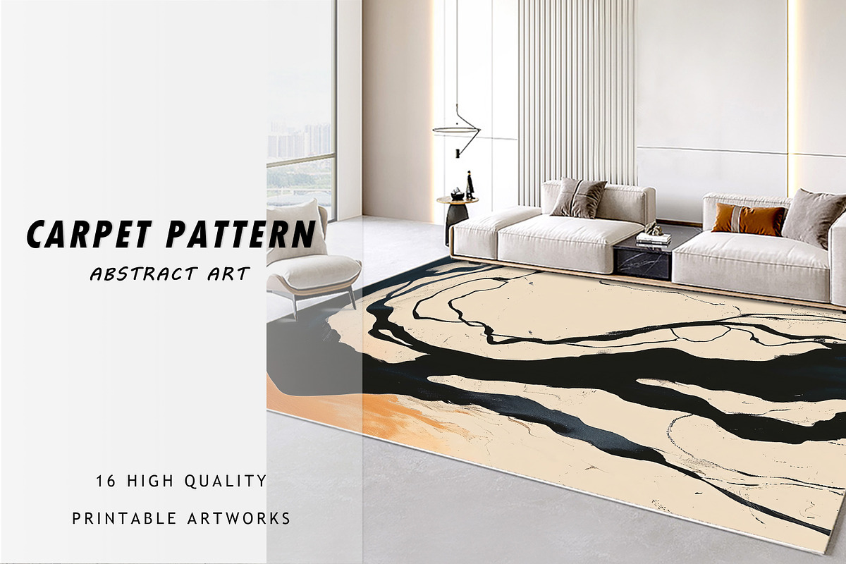 Abstract retro carpet, a Pattern Graphic by DamonYang's shop (Photo 3 of 6)