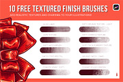5 Ribbon Procreate Stamp Brushes, a Brush Add-On by Riveros Illustration (Thumbnail 5 of 12)