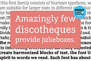 Obla, a Serif Font by LetterPalette (Thumbnail 6 of 9)
