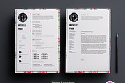 1 page CV template, a Resume Template by Chic templates (Thumbnail 2 of 4)