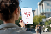 Hand and Paper Mockup Set - Vol 2, a Books & Magazine Mockup by DOBE Studio (Thumbnail 3 of 8)
