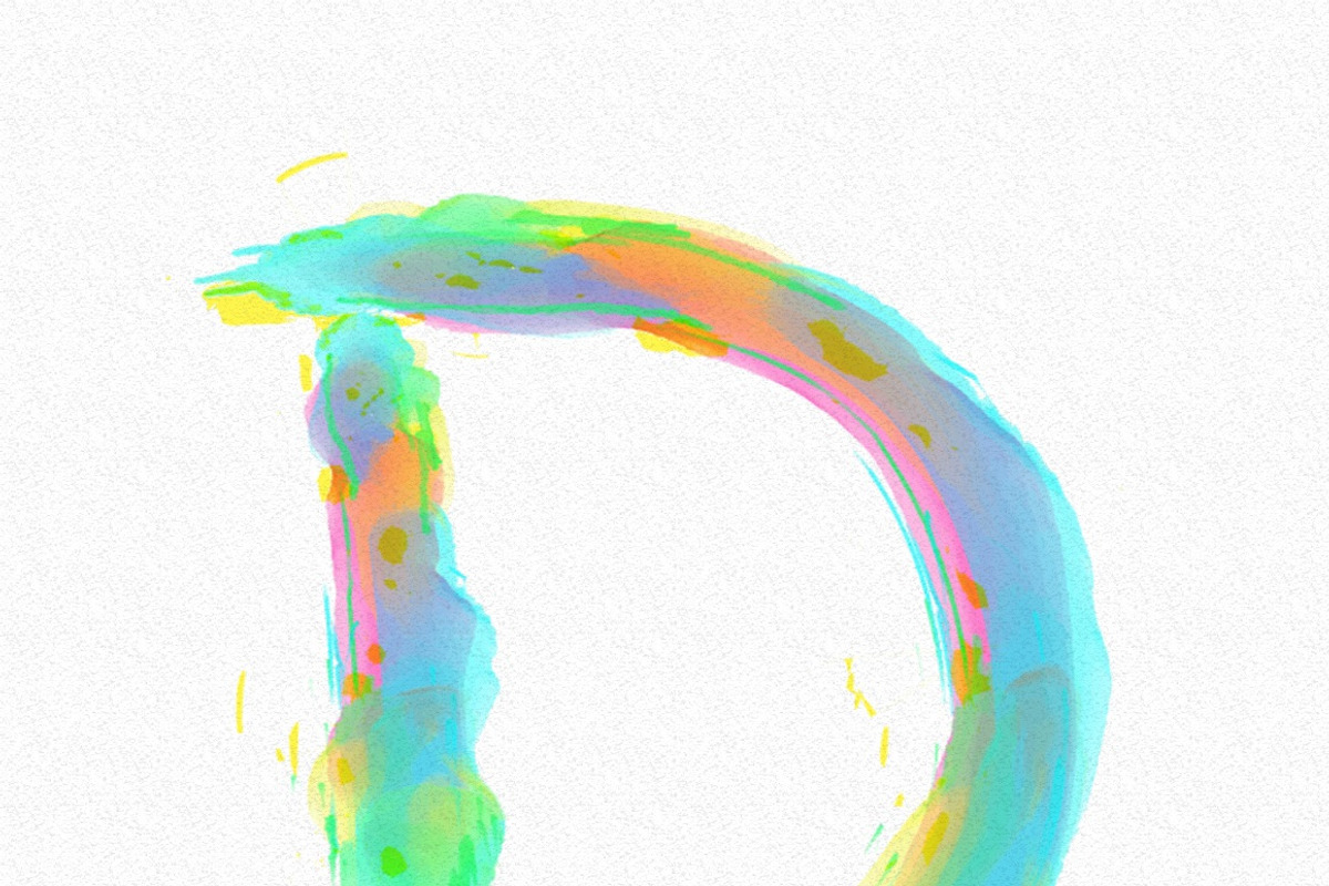 Watercolor Alphabet, a Font by MRI STUDIO (Photo 9 of 9)