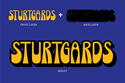 Boldscope - Retro Psychedelic, a Sans Serif Font by ahweproject (Thumbnail 2 of 10)
