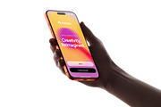 24 iPhone 17 Pro in Hand Mockups, an iPhone Mockup by Asylab (Thumbnail 20 of 107)