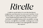 Rivelle, a Serif Font by Prestige Artsy Studio (Thumbnail 2 of 10)