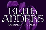 Ark - Psychedelic Art Nouveau Serif, a Serif Font by Fenotype (Thumbnail 11 of 13)