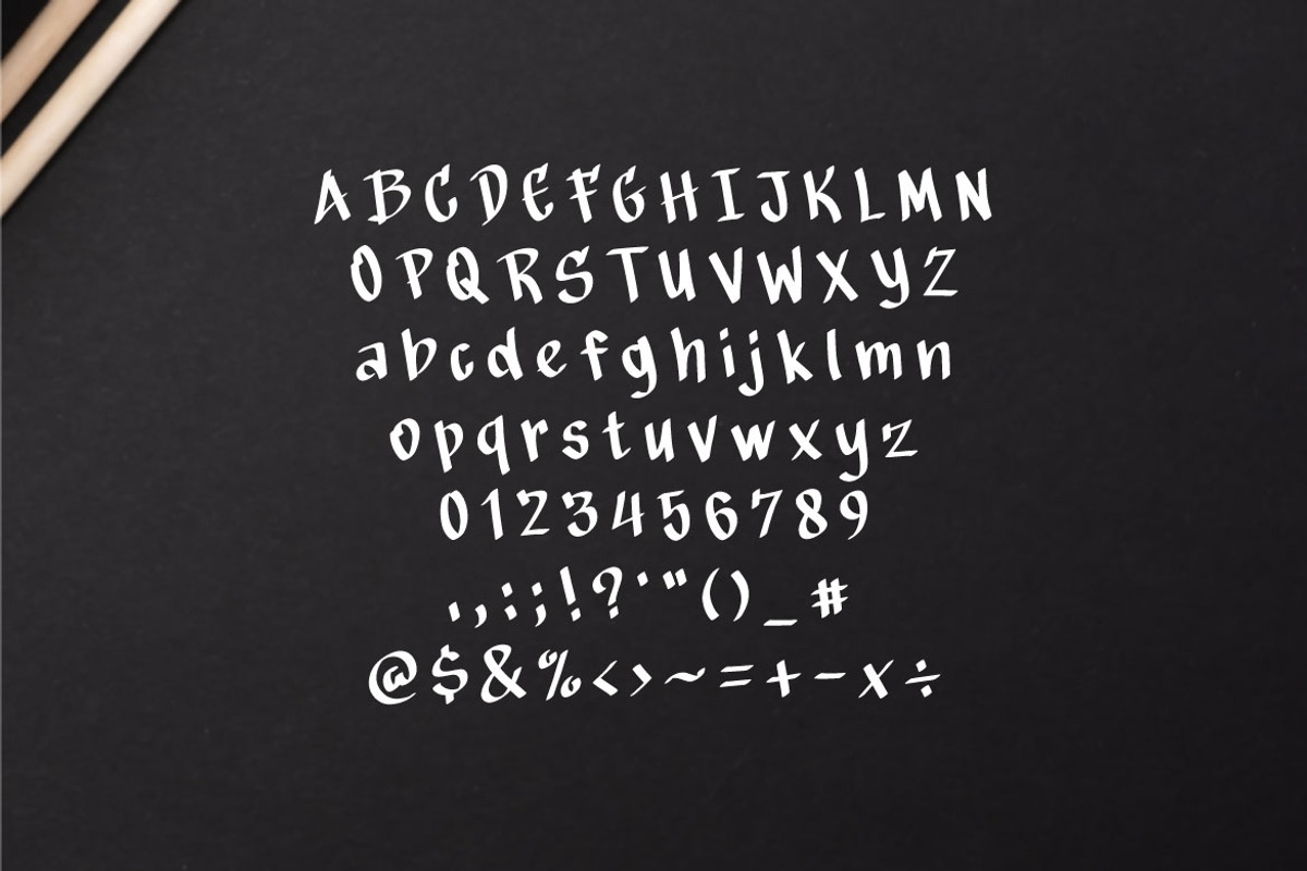 Salmon - Graffiti Display Font, a Font by Mightyfire (Photo 3 of 3)