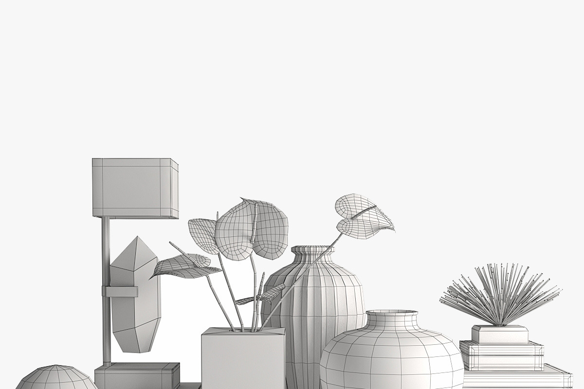 decorative set 01, an Object 3D Model by 3dcruz (Photo 5 of 8)